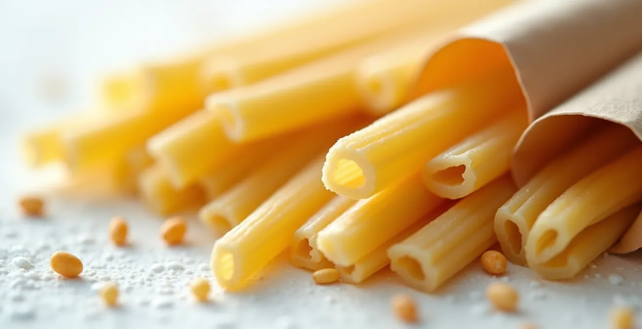 Close-up comparison of generic and premium organic products side by side